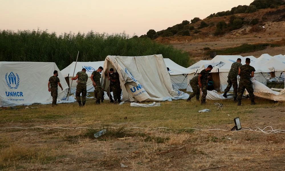 Λέσβος: Μεταφέρθηκαν στη νέα δομή του Καρά Τεπέ 9000 μετανάστες